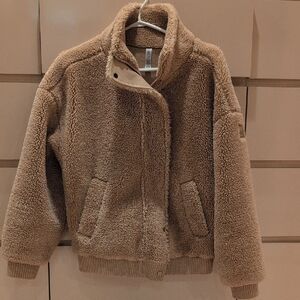 ALO Yoga Tan Teddy Jacket